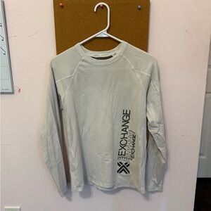 Armani Exchange White Long Sleeve Shirt
